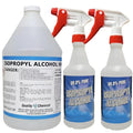 Isopropyl Alcohol 99.9% - 1 Gallon Combo with Spray Bottles
