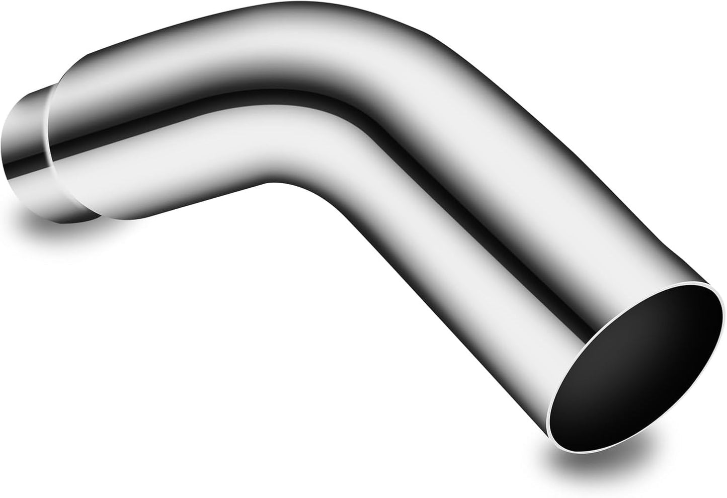 5 Inch Diesel Exhaust Elbow by LYLCDDP - Chrome Pipe Tip