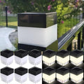 Solar LED Fence Post Cap Lights for Wrought Iron and Garden