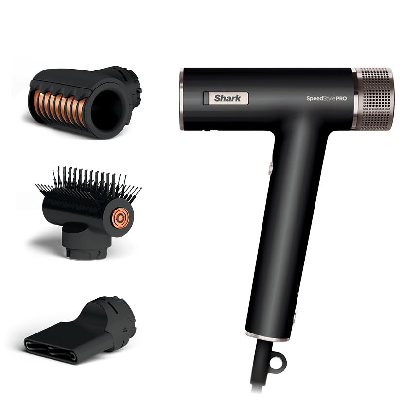 Shark SpeedStyle Pro Hair Dryer: Fast Drying, No Heat Damage