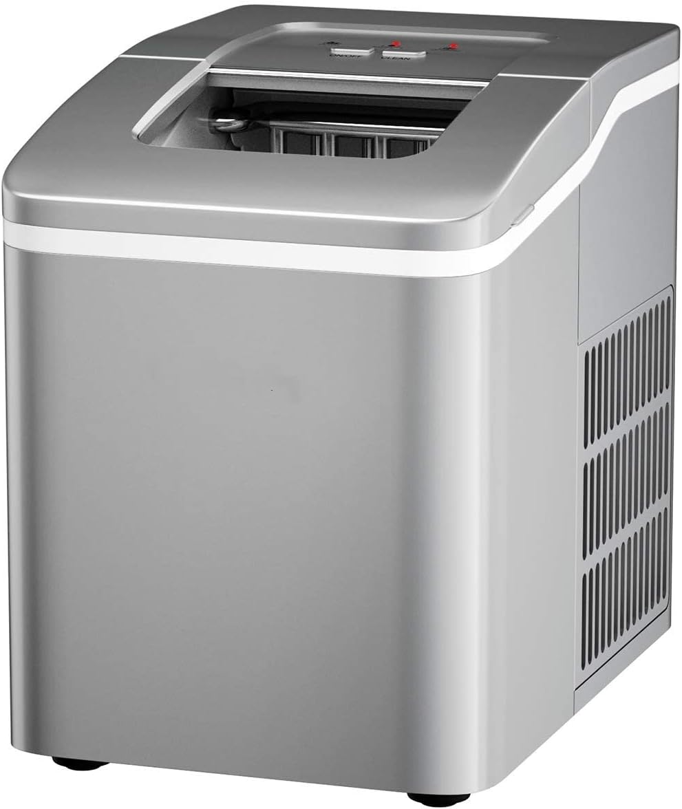 Posdutti Ice Maker Machine for Countertop - Fast Ice Production