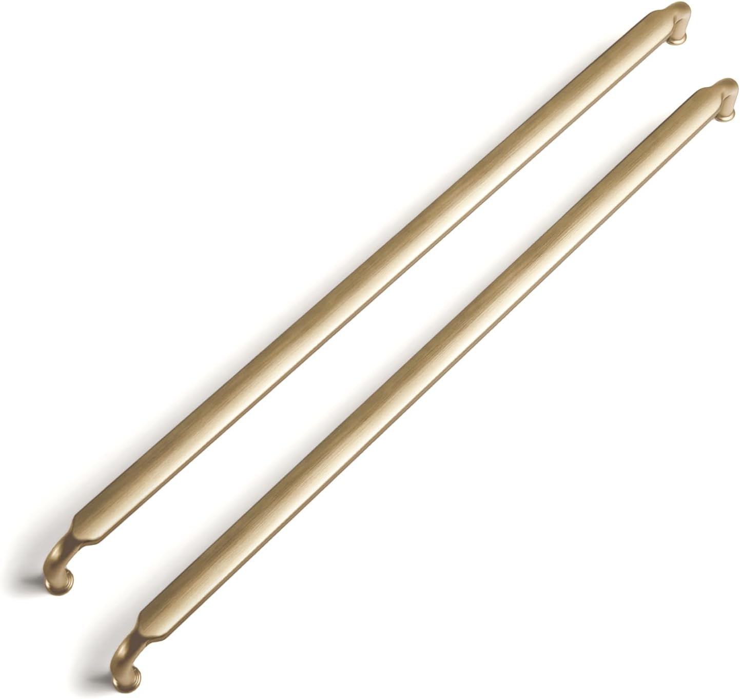 Goo-Ki 12-3/5 Inch Hole Center Cabinet Pulls in Champagne Bronze