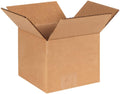 Secure Seal 6x6x5 Pack of 100 Corrugated Shipping Boxes - Durable
