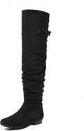 DREAM PAIRS Women's Suede Over The Knee Thigh High
