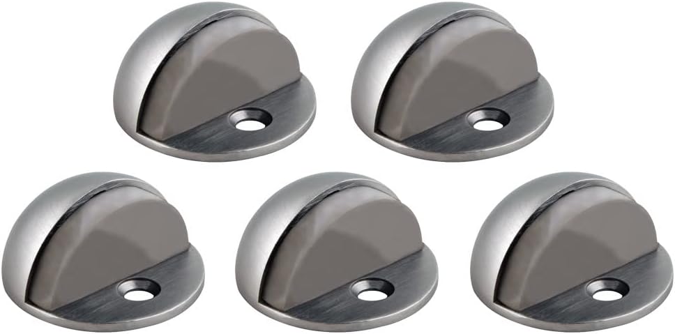 Dome Door Stop Wall Protectors with Rubber Stopper 10-Pack