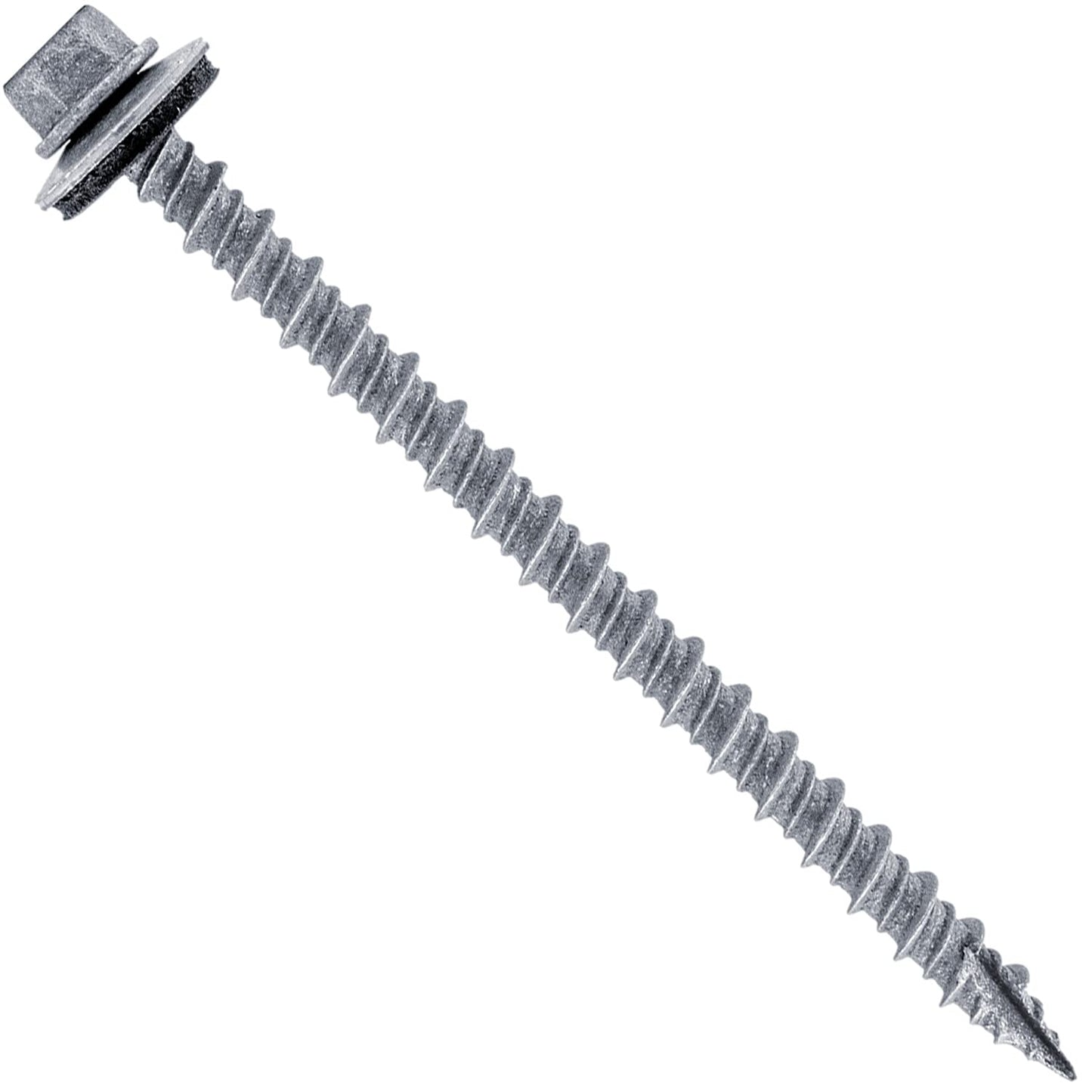 10 x 3 Galvanized Hex Head Metal Roofing Screws for Secure Fastening