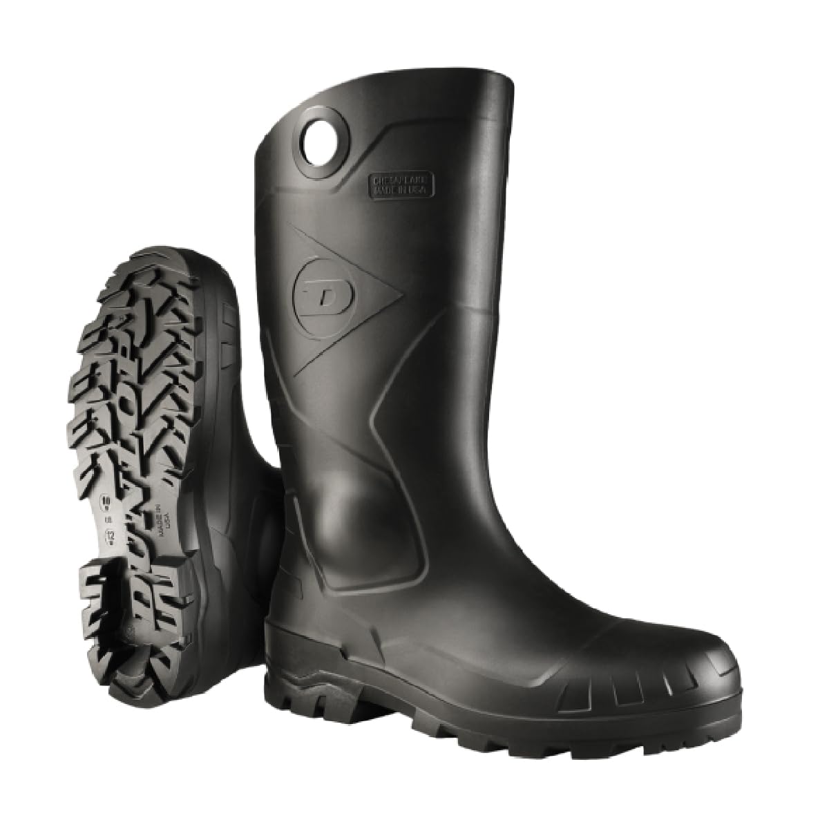 DUNLOP Chesapeake Steel Toe Waterproof Industrial Boots for Work