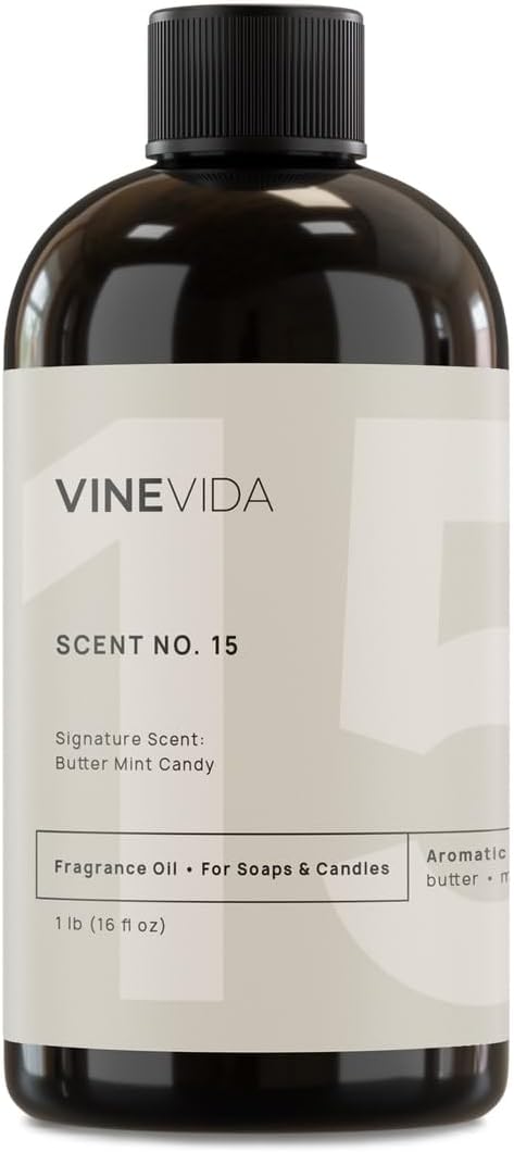 Butter Mint Candy Fragrance Oil for Candle Making - 16oz