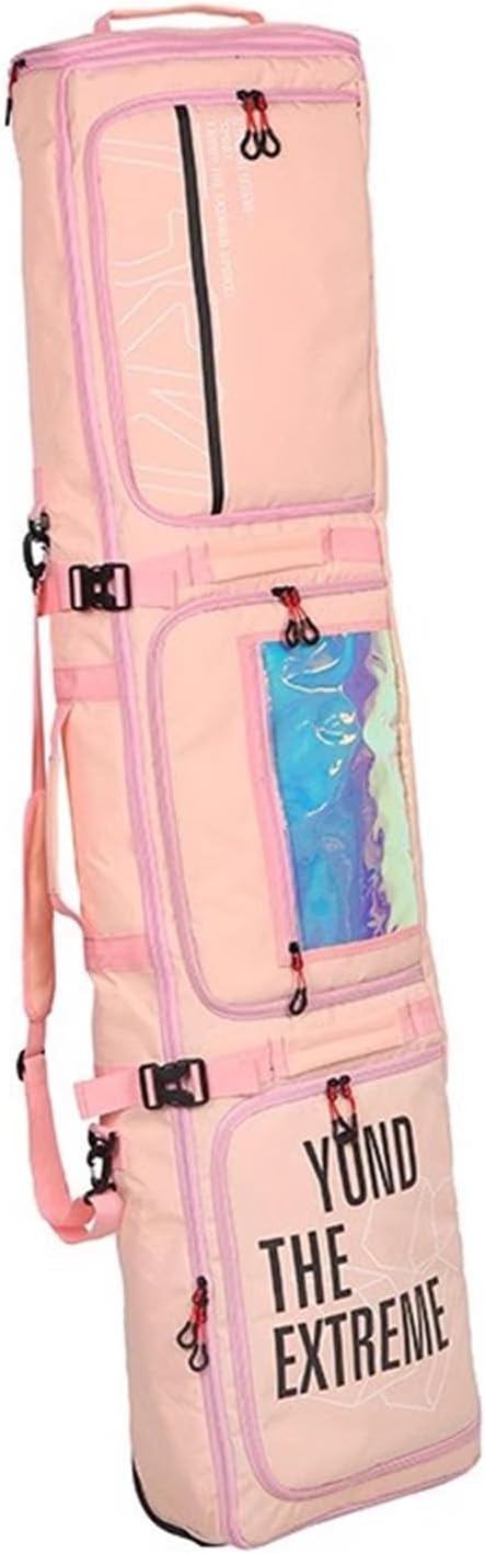 Padded Snowboard Bag with Wheels - Travel in Style!