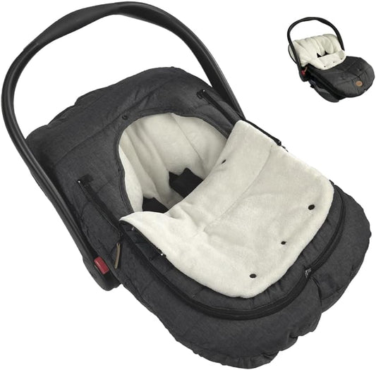 Car Seat Cover and Bunting Bag for Infants - CozyMe 3-in-1