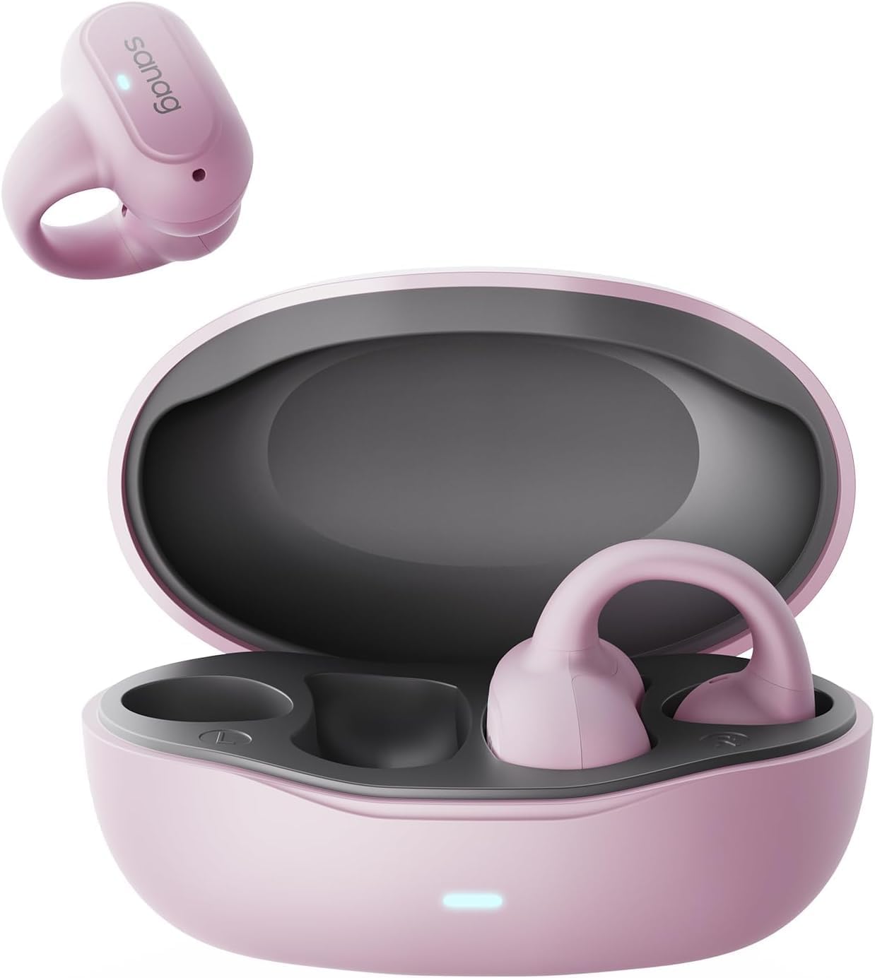 Sanag Z50S Open Ear Clip-On Headphones with HiFi Sound Quality