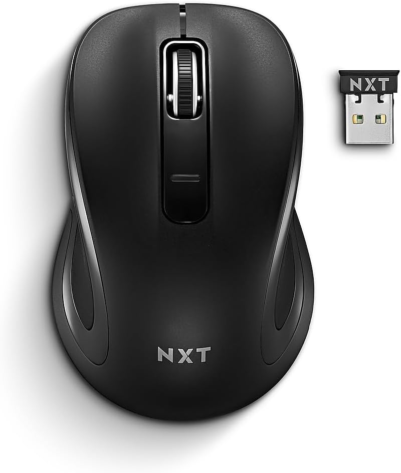 NXT Wireless Ambidextrous Mouse - Ultimate Comfort!