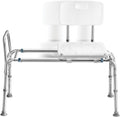 Tub Transfer Bench Sliding Shower Bench for Bathtub - Safe Entry