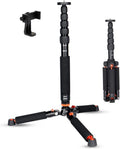 Koolehaoda Camera Aluminum Monopod with Metal Tripod Base