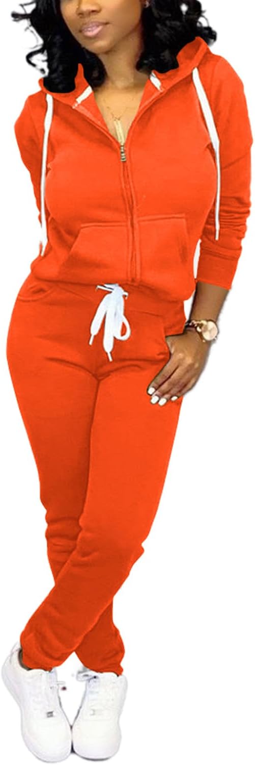 Nimsruc Jogging Suits for Women - Stylish 2 Piece Casual Set
