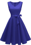 Dressever Women's 50s 60s Vintage Sleeveless Cocktail Party Dress able