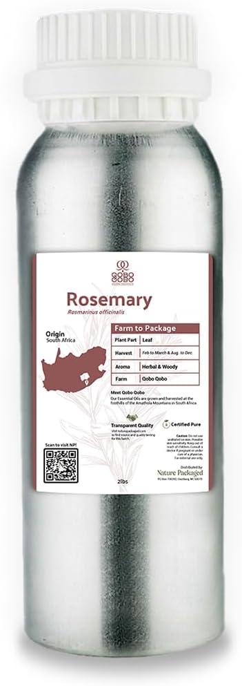 Rosemary Essential Oil for Diffusers - Pure Therapeutic Grade