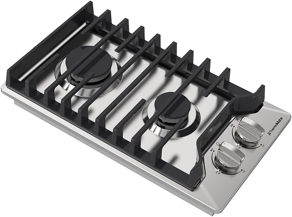 12 Inch Gas Cooktop with High Efficiency SABAF Burners