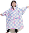 Original Jr Wearable Blanket for Kids - Oversized Sherpa Hooded Cozy