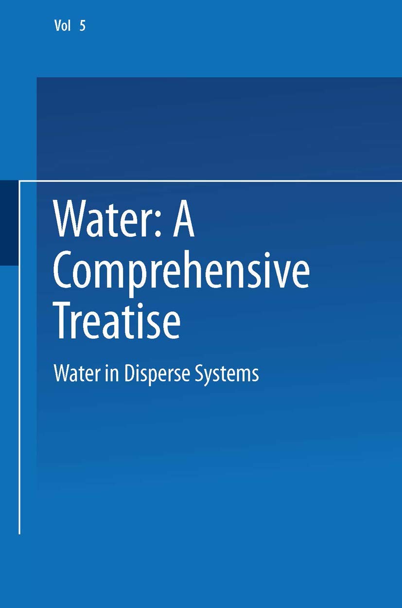 Water in Disperse Systems: A Comprehensive Guide for Scientists
