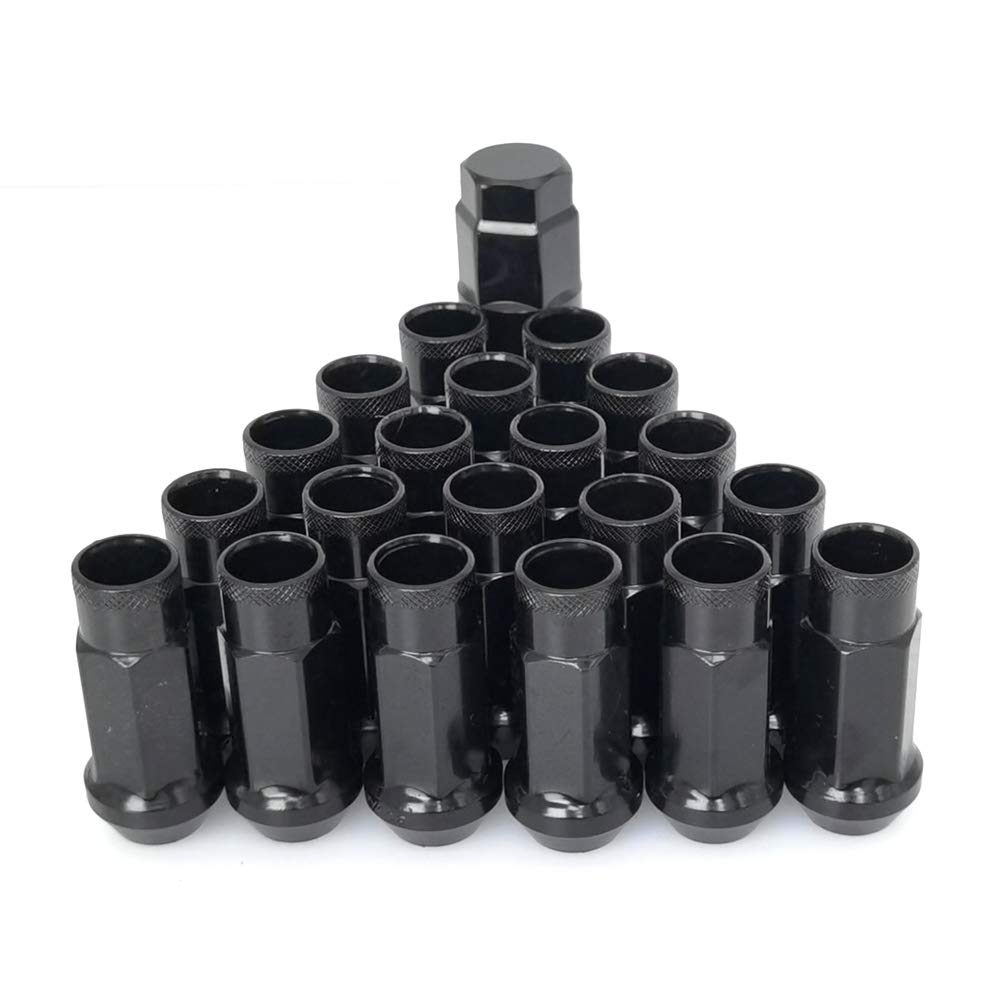 M12x1.25 Open End Wheel Nuts for Racing and Performance Vehicles