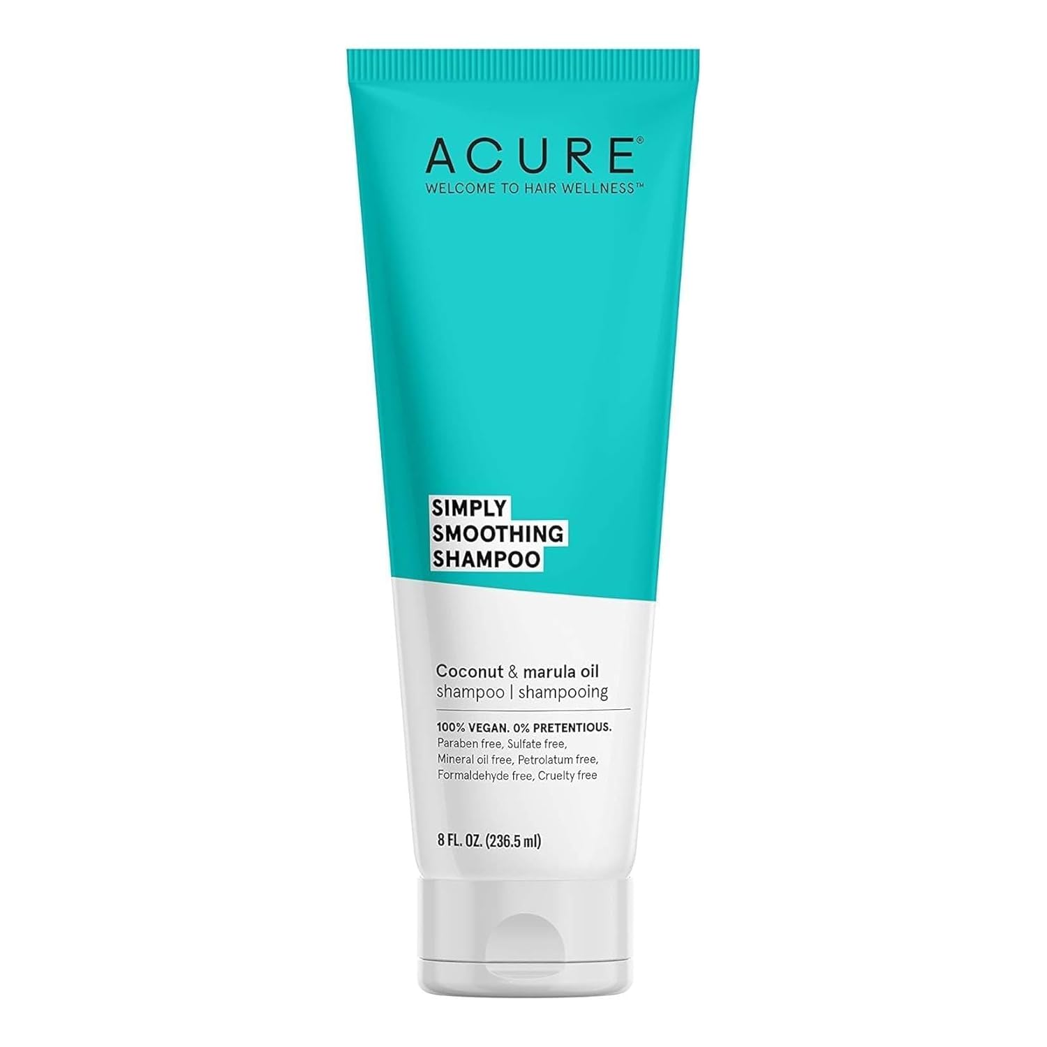 Acure Vegan Smooth Hair Shampoo, Frizz Control