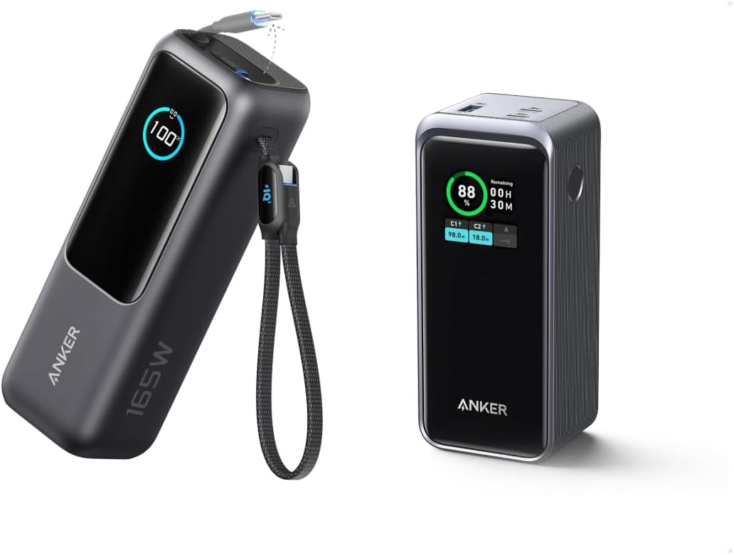 Anker Prime Power Bank: 200W Output, Smart Display