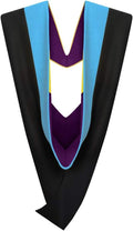 Cappe Diem Master Graduation Deluxe Hood for MPA - Peacock Apricot