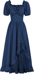 Stylish Scarlet Darkness Dress for Women Featuring Functional Pockets