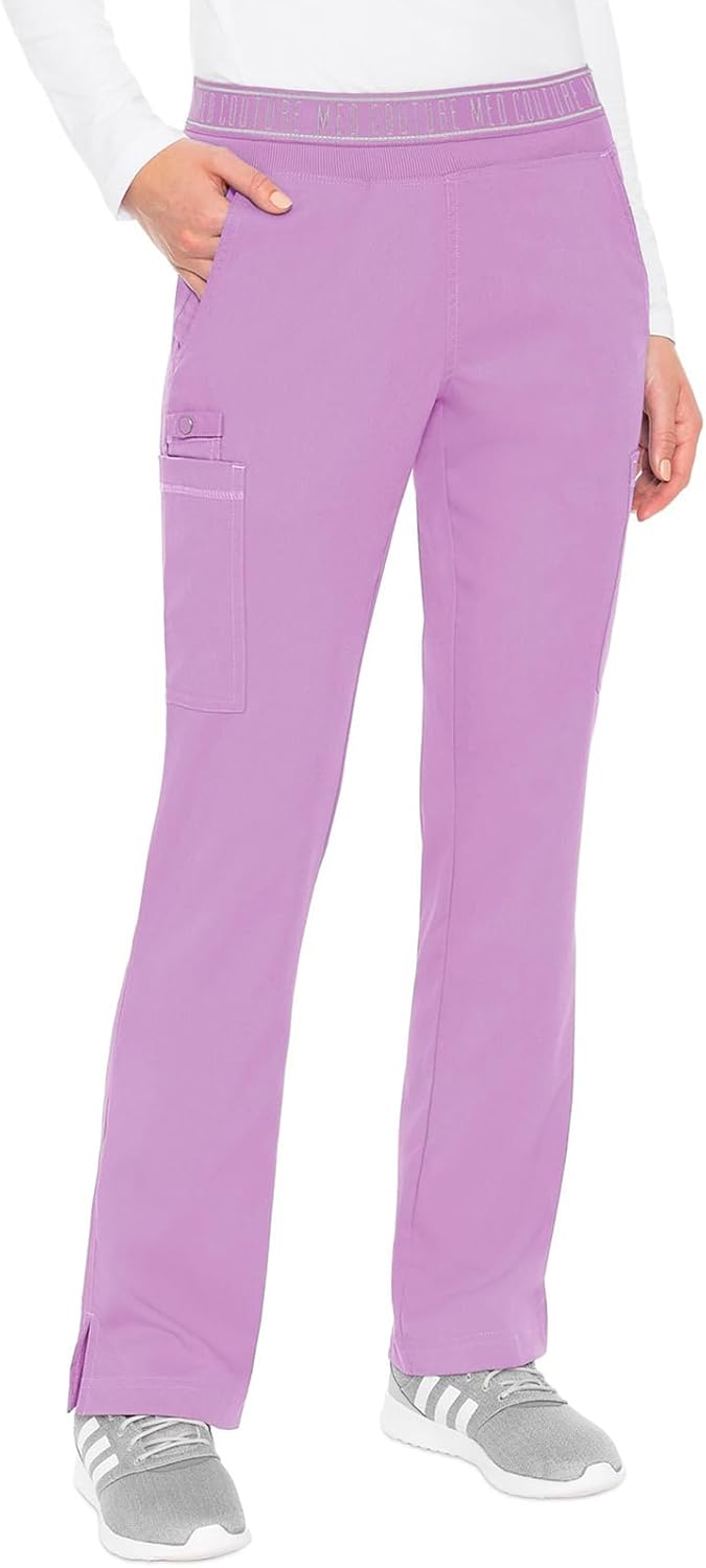 Med Couture Women's Yoga Pull-On Pant with 7 Pockets for Comfort
