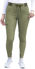 Adar Pro Scrubs for Women - Ultimate Yoga Jogger Scrub Pants Look