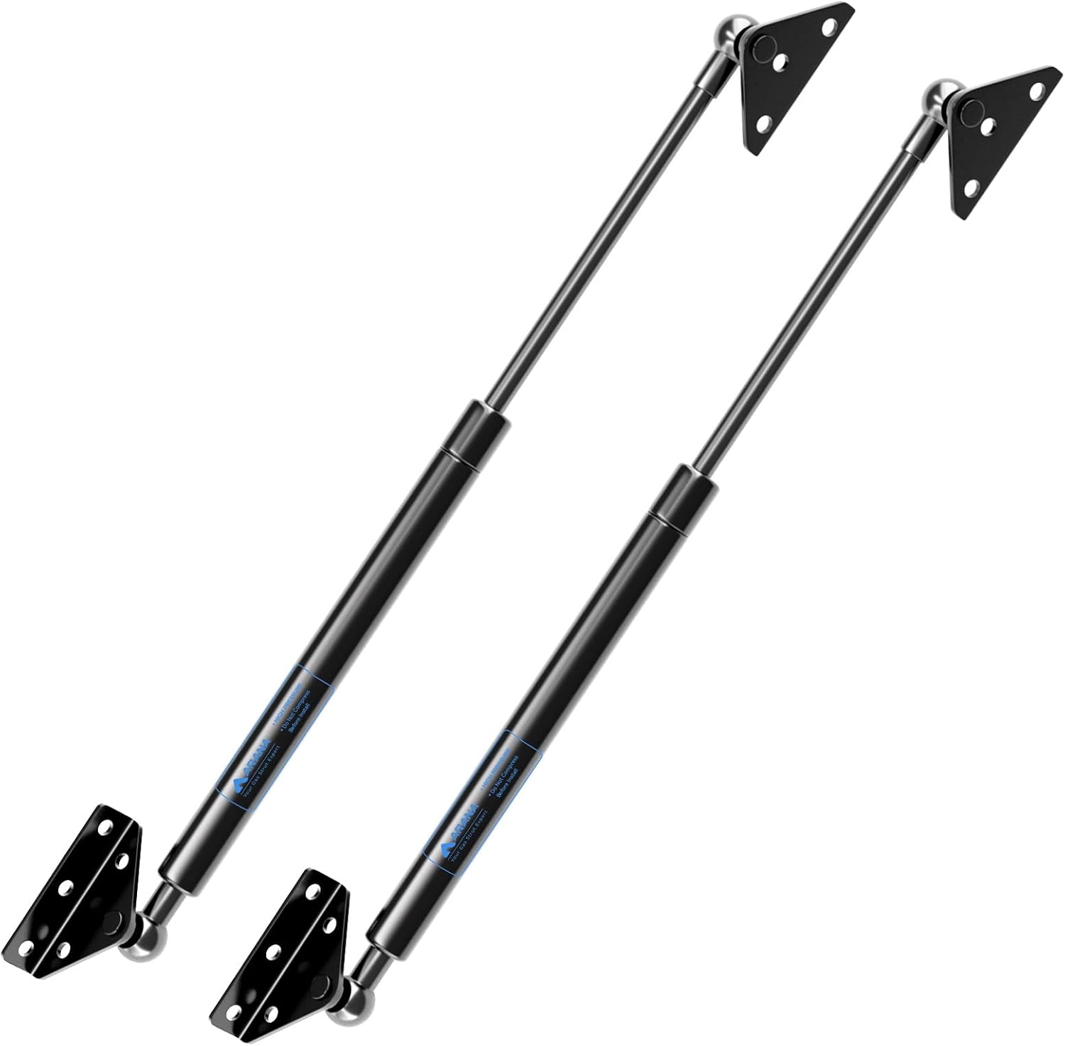 ARANA 20 inch Gas Struts for Heavy Lid with Brackets Support