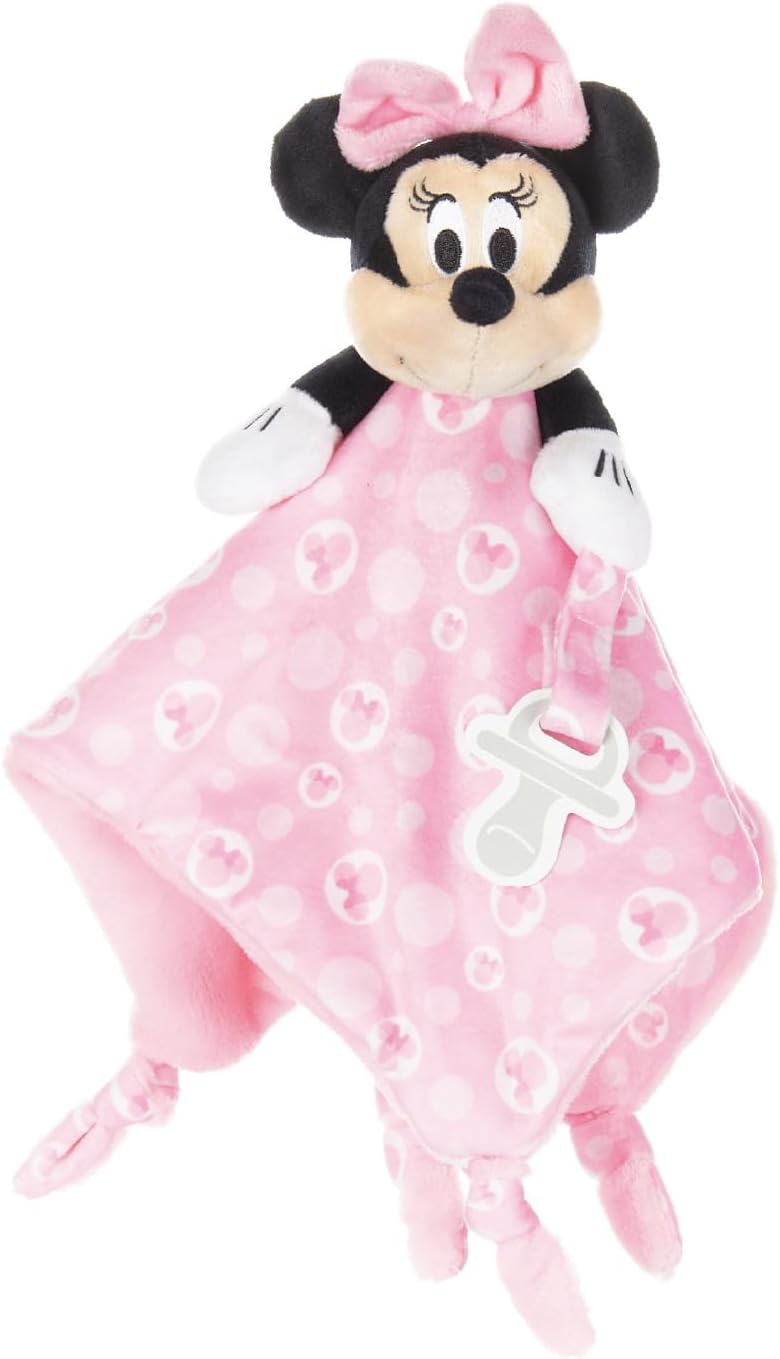 Minnie Mouse Plush Lovey Blanket - Snuggle Time Essential