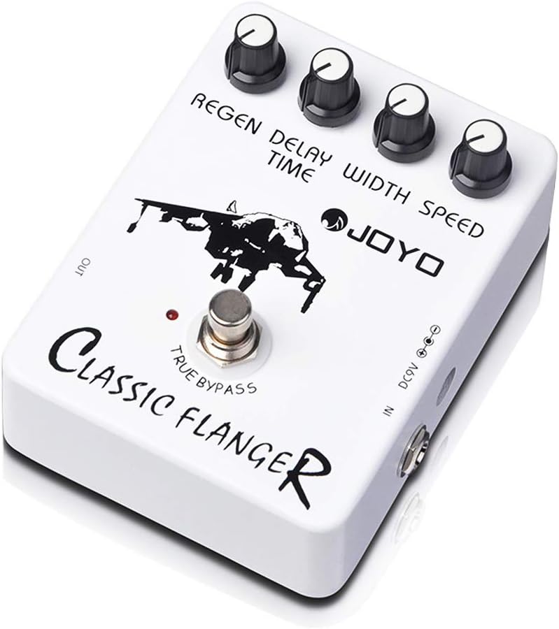 JOYO Flanger Effect Pedal for Electric Guitar - True Bypass
