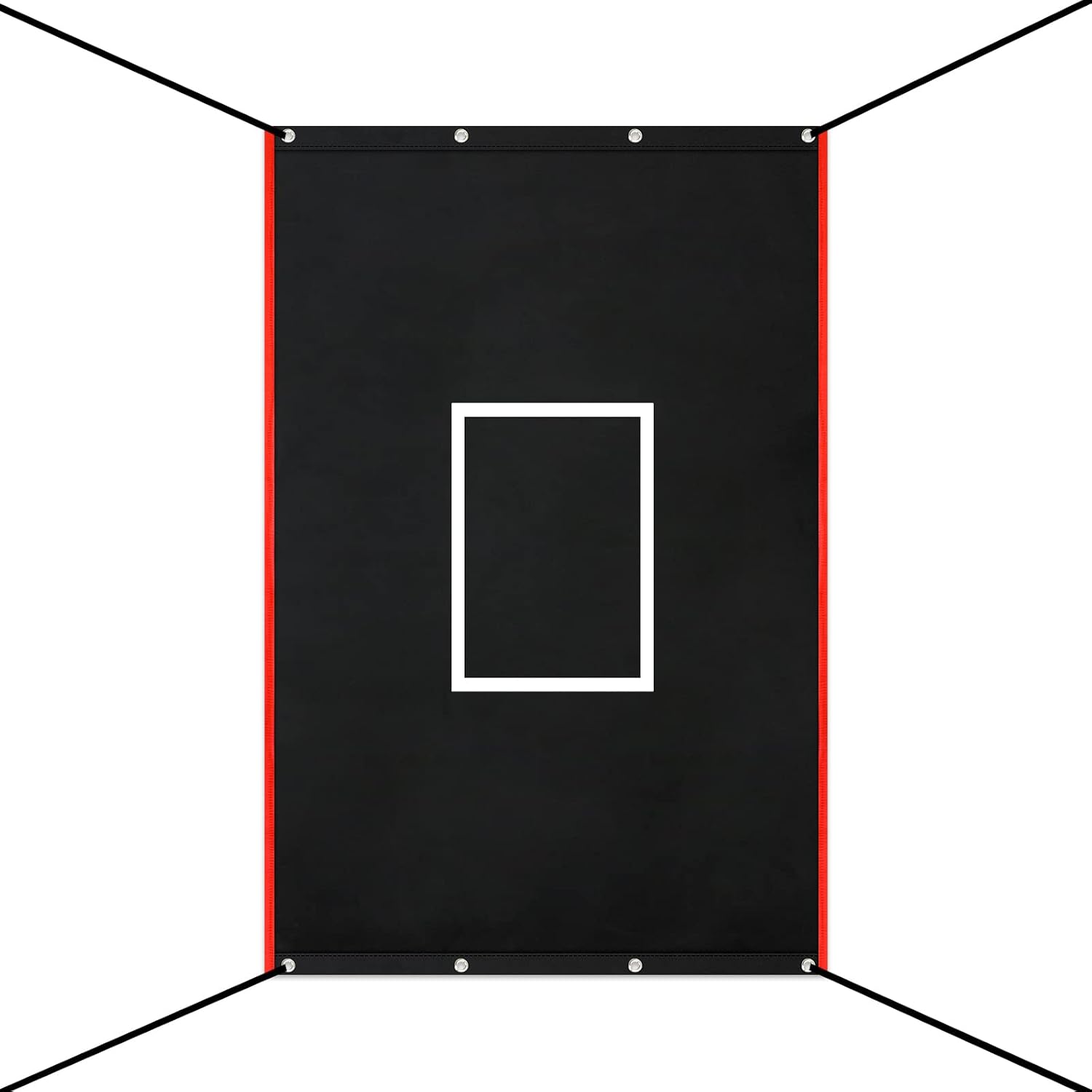 Lewtemi Vinyl Backstop for Heavy Duty Batting Cage Practice