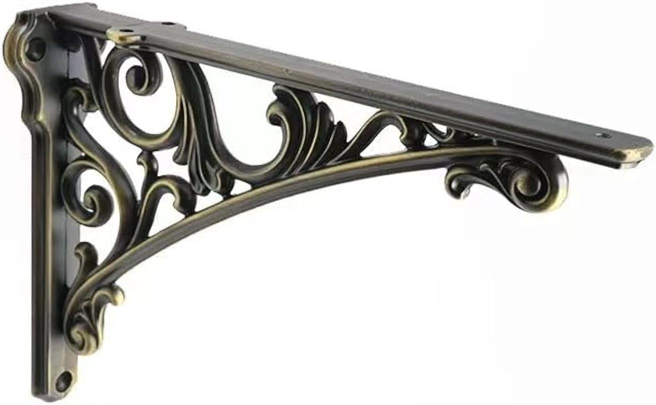 Decorative Shelf Bracket 10 inch Heavy Duty Baroque Style