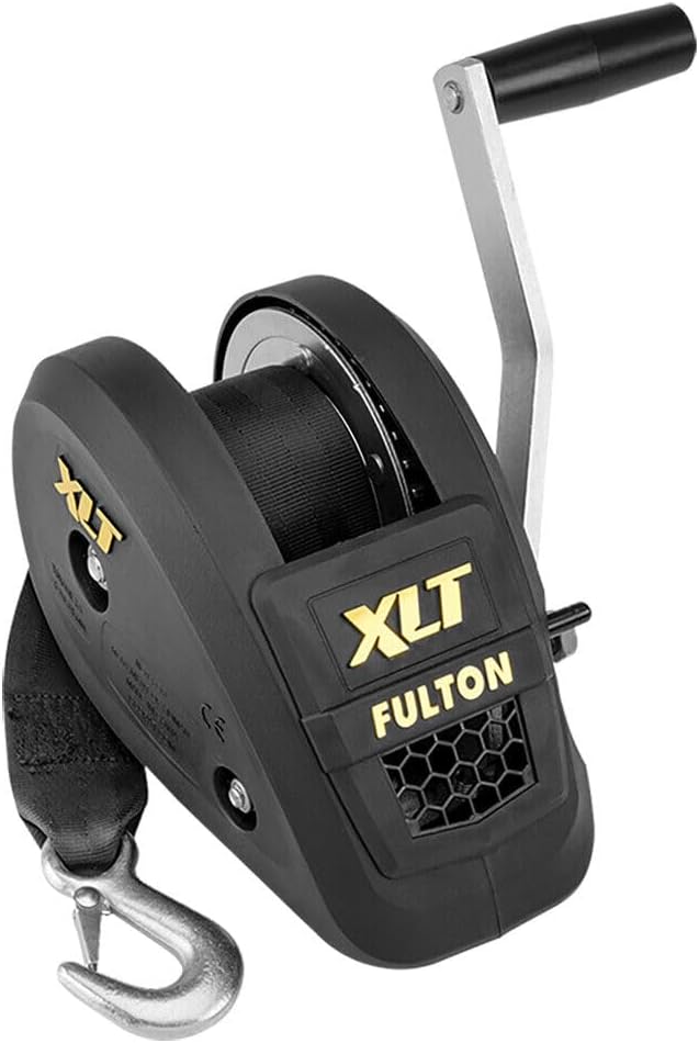 Fulton 142311 XLT Marine Trailer Winch with 1,500 lbs Capacity