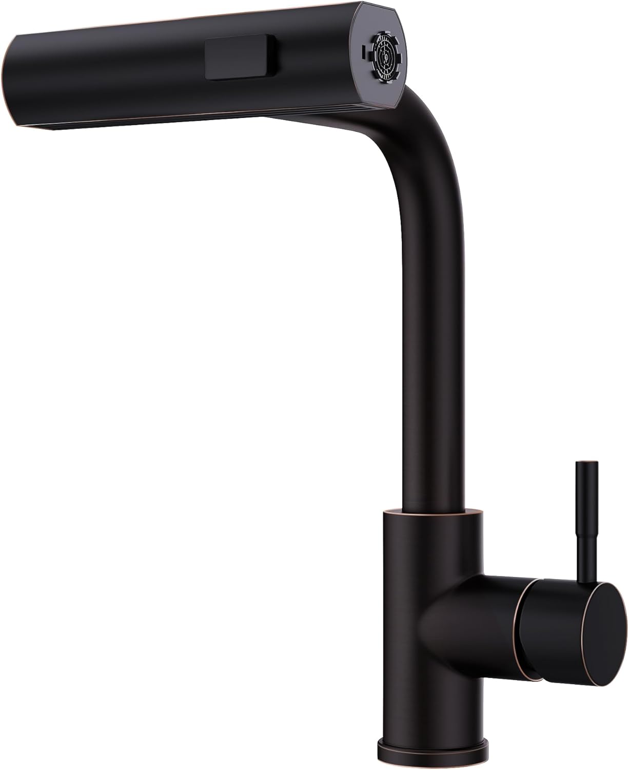 GIMILI Oil Rubbed Bronze Kitchen Faucet with Pull Down Sprayer