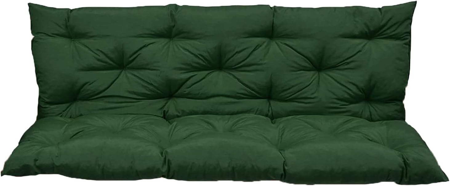 Outdoor Swing Cushion with Backrest for Comfortable Seating