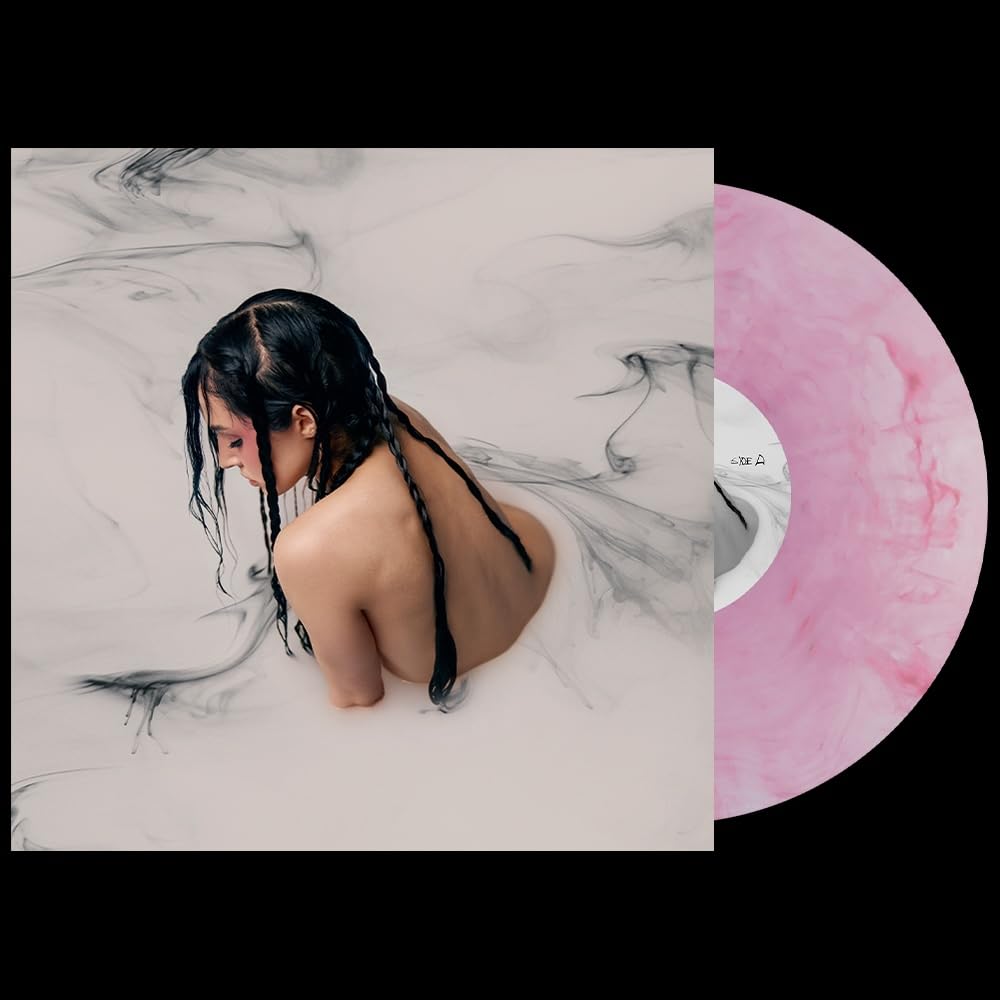 Negative Spaces Clear/Pink Marble Vinyl Record for Collectors