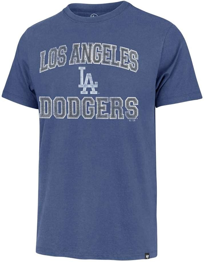 MLB Men's Union Arch Franklin Team Color Primary Logo T-Shirt