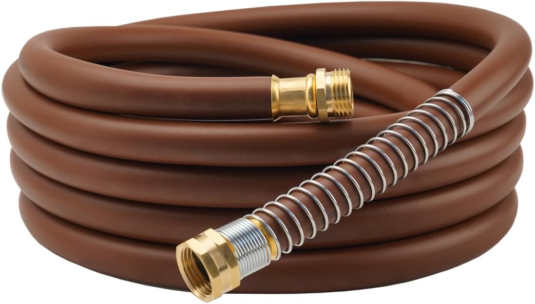 Heavy Duty Rubber Garden Hose 25FT with High-Pressure Performance