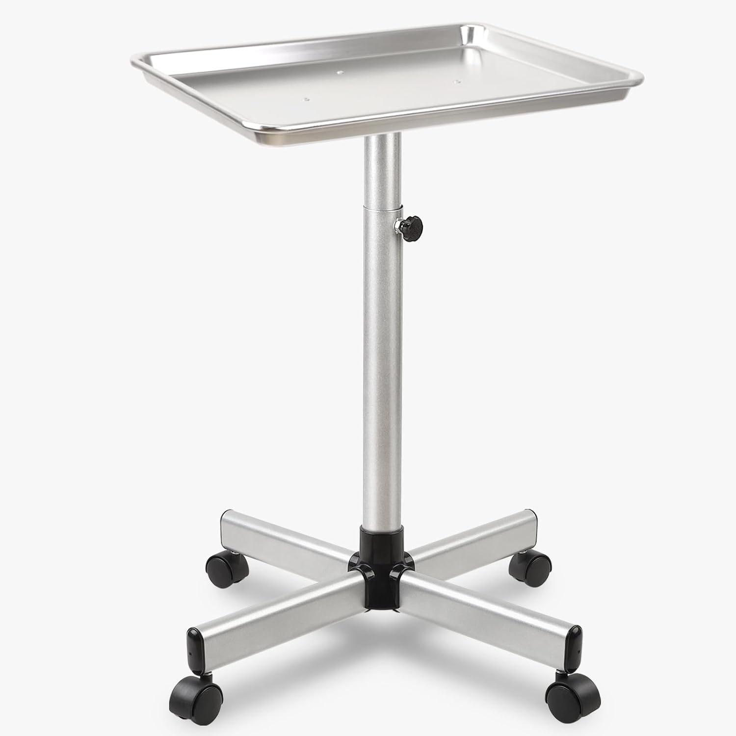 Salon Tray on Wheels for Hair Color and Tattoo Services