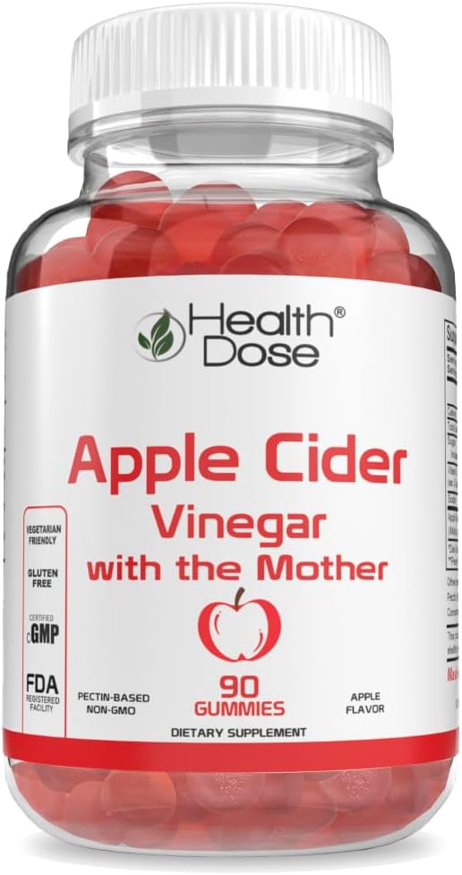 Mother-Powered ACV Gummies. Gluten-Free. 90 Ct