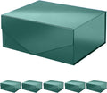 PACKHOME 6 Gift Boxes 9x6.5x3.8 in Magnetic Collapsible Box - Glossy