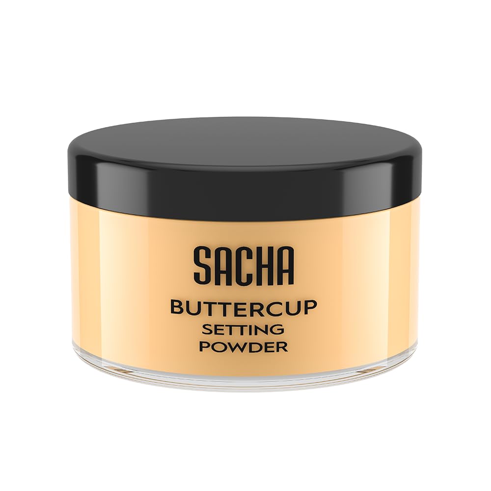 Sacha BUTTERCUP Setting Powder for Flawless Makeup Finish