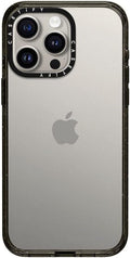 CASETiFY Impact Case for iPhone 15 Pro Max - Clear Black, Rugged