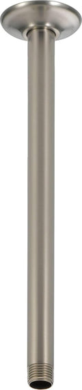 Delta Ceiling Mount 14-in Shower Arm and Flange - Brushed Nickel