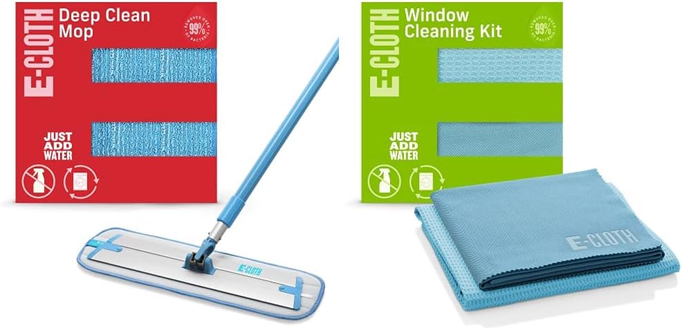 E-Cloth Deep Clean Microfiber Mop and Glass Cleaner Kit Review