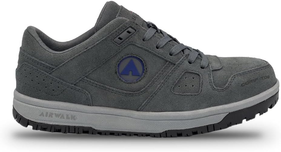 Airwalk Mens Mongo Composite Toe Shoes for Comfort and Safety